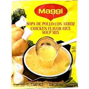 Maggi Chicken Flavor Rice Soup Mix, 2.11 oz  Grocery 