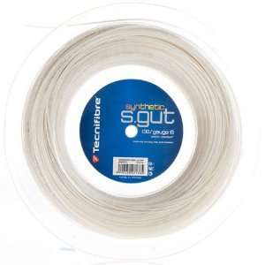 Tecnifibre Synthetic Gut 17g Tennis String (Pearl)   660 ft Reel 