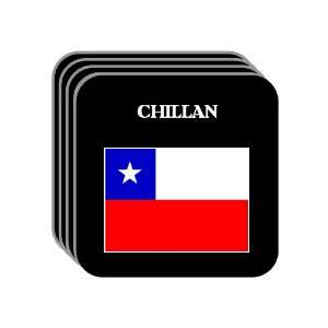  Chile   CHILLAN Set of 4 Mini Mousepad Coasters 