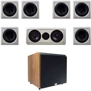  10 Maple Subwoofer w/LC265i 6.5 In Wall Speaker System 