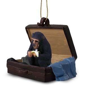  Chimpanzee Traveling Companion Ornament