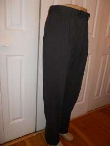   Collezioni Mens Wool Tweed Suit Charcoal/Gray,EUsz40R/USsz30  