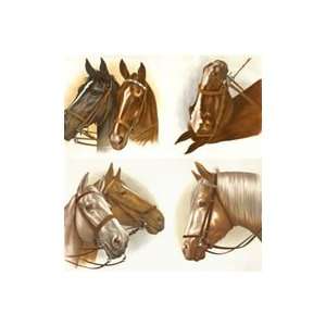  MY 36600   Meyda Tiffany Horse Heads