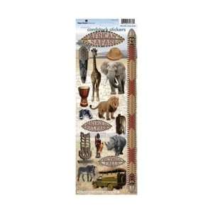  Paper House Cardstock Stickers   African Safari African 