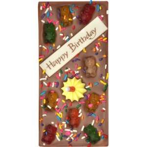 Chocomize Happy Birthday Chocolate Bar   pack of 3  
