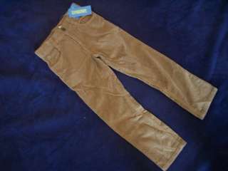 NWT Boys Gymboree Snow Tracks brown pants ~ 5 7 slim  