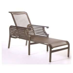  Casual Creations Solarium Louver Sling Chaise Lounger 