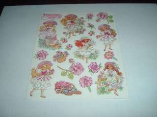 Vintage 80s Very Rare Peppermint Rose Sniff Stickers  