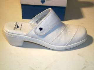   Mates Joy Slip On Clog Nursing Shoes Sneakers 8 1/2M Leather  