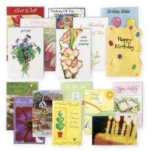  Christian All Occasion Cards Value Pack of 24 Toys 