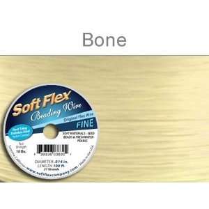  Soft Flex Original Beading Wire .014 100 ft.    Bone 