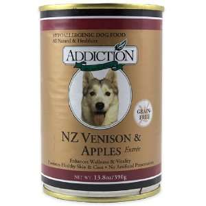  Addiction Venison and Apples, Dog Food, 13.8 oz. Pet 