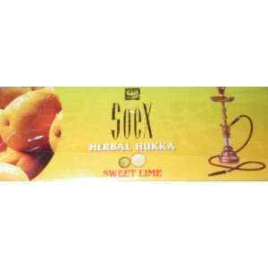  250 Gram Soex Sweet Lime Herbal Hookah Shisha Tobacco Free 