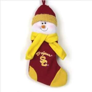   Christmas Snowman Stocking   NCAA College Athletics