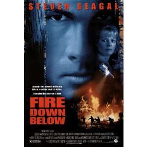 27x40) Fire Down Below Movie Steven Seagal Marg Helgenberger Harry 