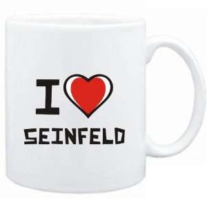  Mug White I love Seinfeld  Hobbies