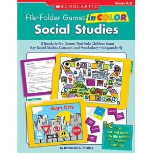  File Folder Games In Color Social