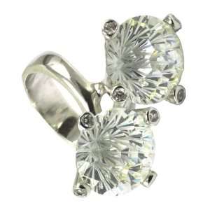  Chrysanthemum Cut CZ Ring Jewelry