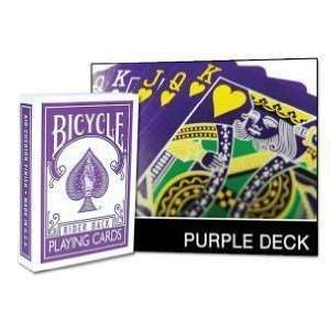   Bicycle Purple Deck   Card Magic Trick / REGULAR D