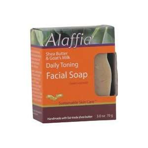  Alaffia Daily Toning Facial Soap Shea Butter and Goats 