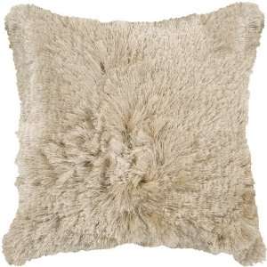  22 Soft & Shaggy Oyster Gray Decorative Throw Pillow 