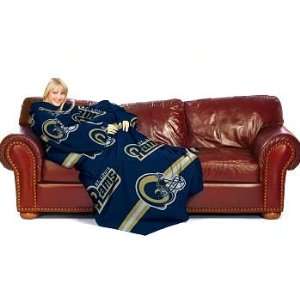   . Louis Rams NFL Adult Huddler 71 x 48 Fleece Snuggie Throw Blanket