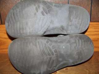 CROCS size small womens girls 4 6 brown foam comfort shoes slides 