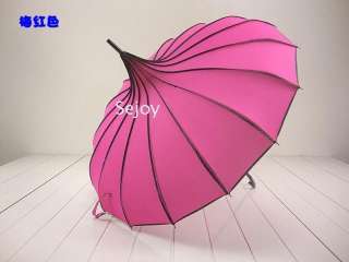 New Fshion Pagoda Parasol wind proof umbrella Polyester Super UV 5 