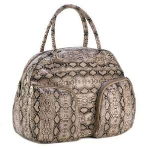  SNAKESKIN BOWLING STYLE PURSE 