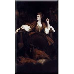  Portrait Of Mrs. Siddons As The Tragic Muse 9x16 Streched 