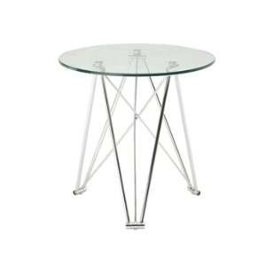  Silvio Round End Table by Sunpan Modern