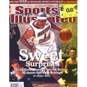 Craig Smith (BOSTON COLLEGE) autographed Sports Illustrated Magazine 