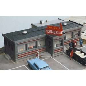   City Classics HO Scale 110 Route 22 Diner Building Kit Toys & Games