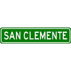  SAN CLEMENTE City Limit Sign   High Quality Aluminum 