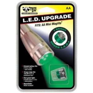  AA Mini Maglite LED Upgrade Kit, Green LED