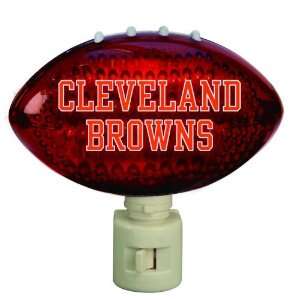   NFL Cleveland Browns Football Shaped Night Lights