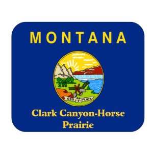  US State Flag   Clark Canyon Horse Prairie, Montana (MT 