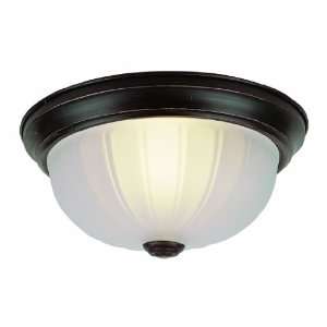   Classic Three Pack of Single Light Flush mount Ceiling Fixtures 14010