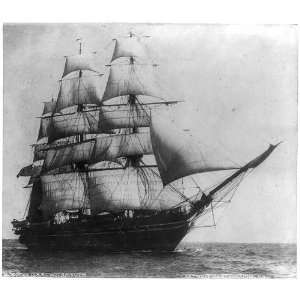 U.S.S. PORTSMOUTH,Sailing sloop,war built,NH,c1890