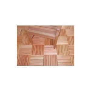   FSC Eucalyptus Eight Horizontal Slats Per Tile   Box of 10 Beauty