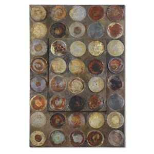  Uttermost 35 1/2 Inch by 23 Inch Lunar Phases Art