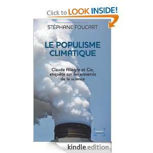 Le Populisme climatique Claude Allègre et Cie, enquête sur les 