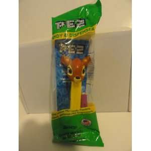  Bambi Pez Dispenser with One Candy Refill 