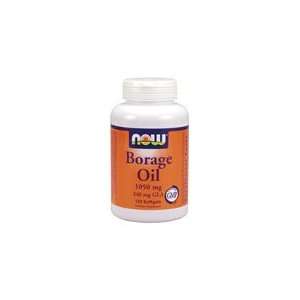  Borage Oil by NOW Foods   (1.05g   120 Softgels) Health 
