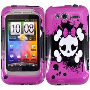 Pink Skull Hard Case Cover for T Mobile Metropcs HTC 