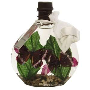    Shonfelds Opium Purple Butterfly Oil Lamp