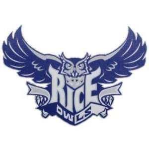  Rice Owls Holographic Decal