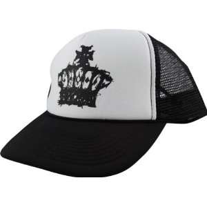   Stereo Crown Mesh Hat Adjustable Black Skate Hats