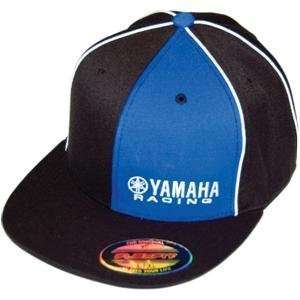  FACTORY EFFEX YAMAHA RACING FLEXFIT HAT (BLACK/BLUE 
