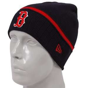   New Era Boston Red Sox Black Ice Rink Knit Beanie